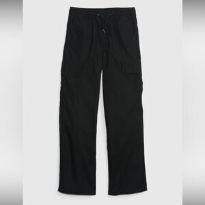 Gap Boys Kids Relaxed Cargo Pants, Black, Size XL (12), NWT